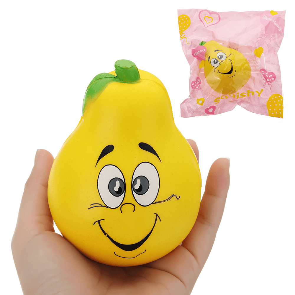 Pear Squishy 15CM Slow Rising with Packaging Collection Gift Soft Toy