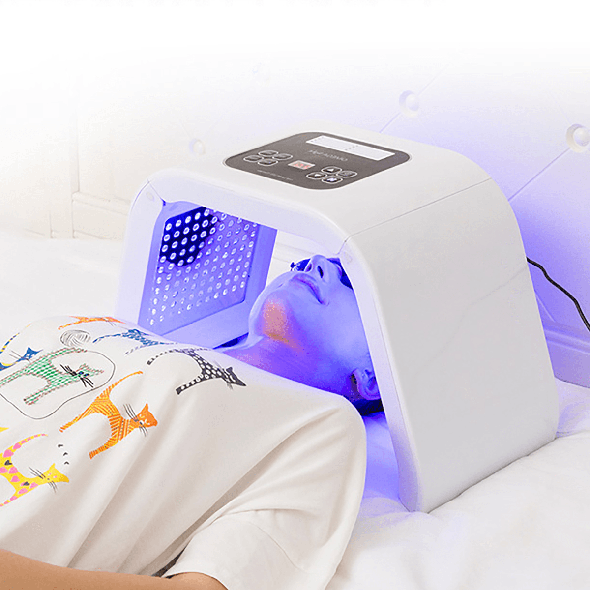 7 Color LED Photon PDT Light Lamp Skin Rejuvenation Acne Face Beauty Machine