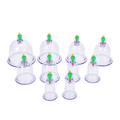 10Pcs Cup Vacuum Cupping Massager Set Stimulates Whole Body Relaxation Tools