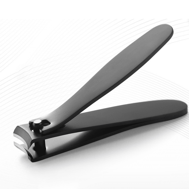 Stainless Steel Black Large Nail Clippers for Trimming Hands and Feet Nails Creative Nail Clipper