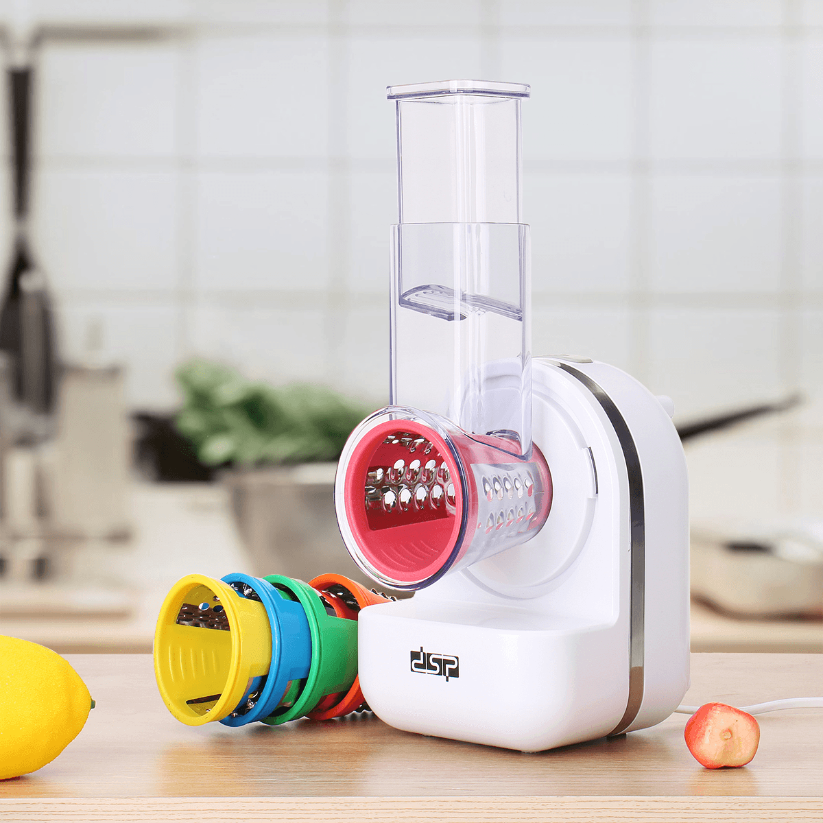 220V 3 in 1 Food Processor Blender Chopper Grinder Mixer Juicer Smoothie Maker Spice Grinder