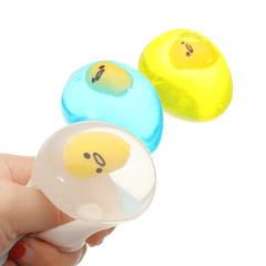 Squishy Yolk Grinding Transparent Egg Stress Reliever Squeeze Stress Party Fun Gift