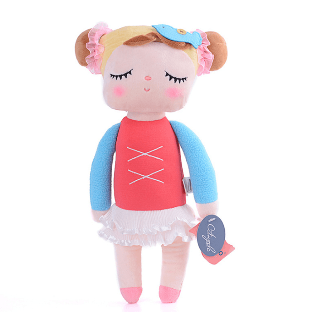 Metoo 12Inch Angela Lace Dress Rabbit Stuffed Doll Toy for Children