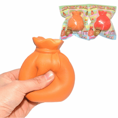 Areedy Squishy Fortune Money Lucky Bag Neujahrsgeschenk 9 cm lizenziertes langsam steigendes Originalverpackungsspielzeug