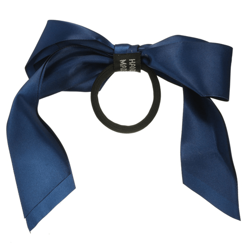 Multicolor Scrunchie Cola de caballo Titular Cinta de raso Arco Bowknot Banda para el cabello Cuerda