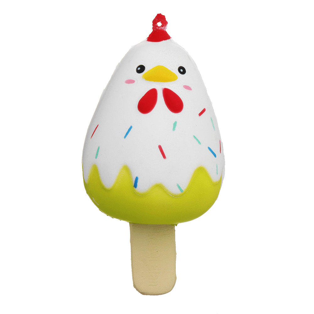 Sanqi Elan Chick Popsicle Ice-Lolly Squishy 12*6CM Licensed Slow Rising Soft Toy with Packaging