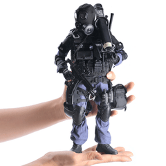 KADHOBBY SWAT Breaker im Maßstab 1:6, bewaffnete Polizei, Polizistenkorps, Militärarmee, Soldat, Modellspielzeug, 30,5 cm (12 Zoll) Komplettset, Actionfigur