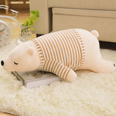 4 Styles Cute Cartoon Plush Polar Bear Doll PP Cotton Filling Home Decor Child Plush Toys