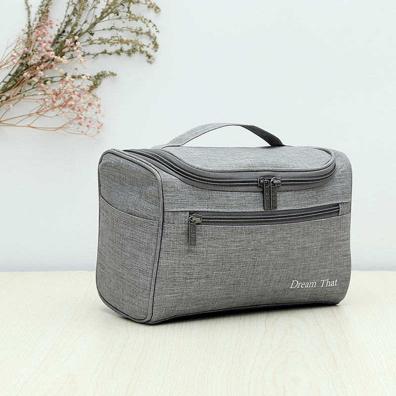 Bolsa de cosméticos de viaje, bolsa de lavado portátil, bolsa de almacenamiento de ropa de viaje, bolsa de almacenamiento impermeable, paquete colgante