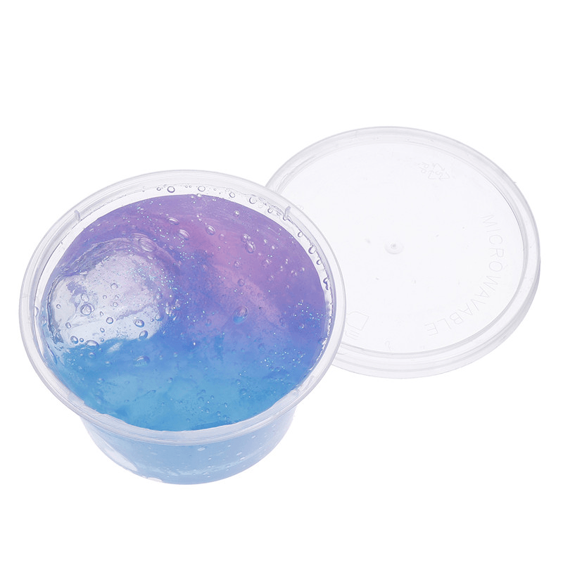 100Ml Hot Galaxy Crystal Slime Putty Kid Adult Relax Toy Prank Party Favor Props