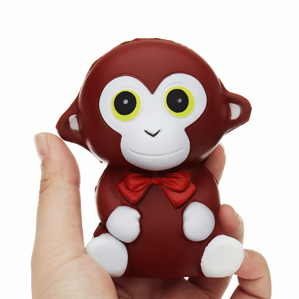 Monkey Squishy 10.5*9*7CM Slow Rising Soft Animal Collection Gift Decor Toy with Packaging