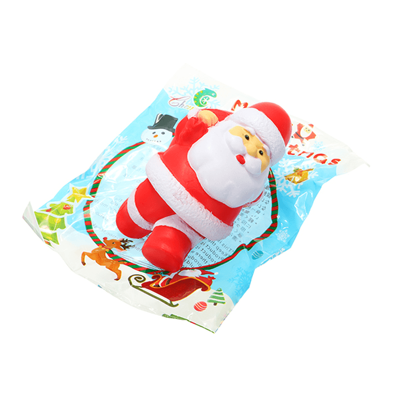 Camaleón Squishy Papa Noel Papá Noel Levantamiento Lento con Empaque