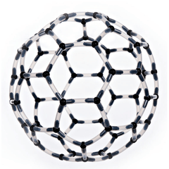 Buck Fullerene C60 Molekülmodell, Glühbirne, Röhre, Kristallmodell, wissenschaftliches Experiment, Lehrmittel, Spielzeug