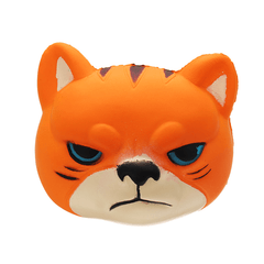 Tiger Squishy 8*7*6.5Cm Slow Rising with Packaging Collection Gift Soft Toy