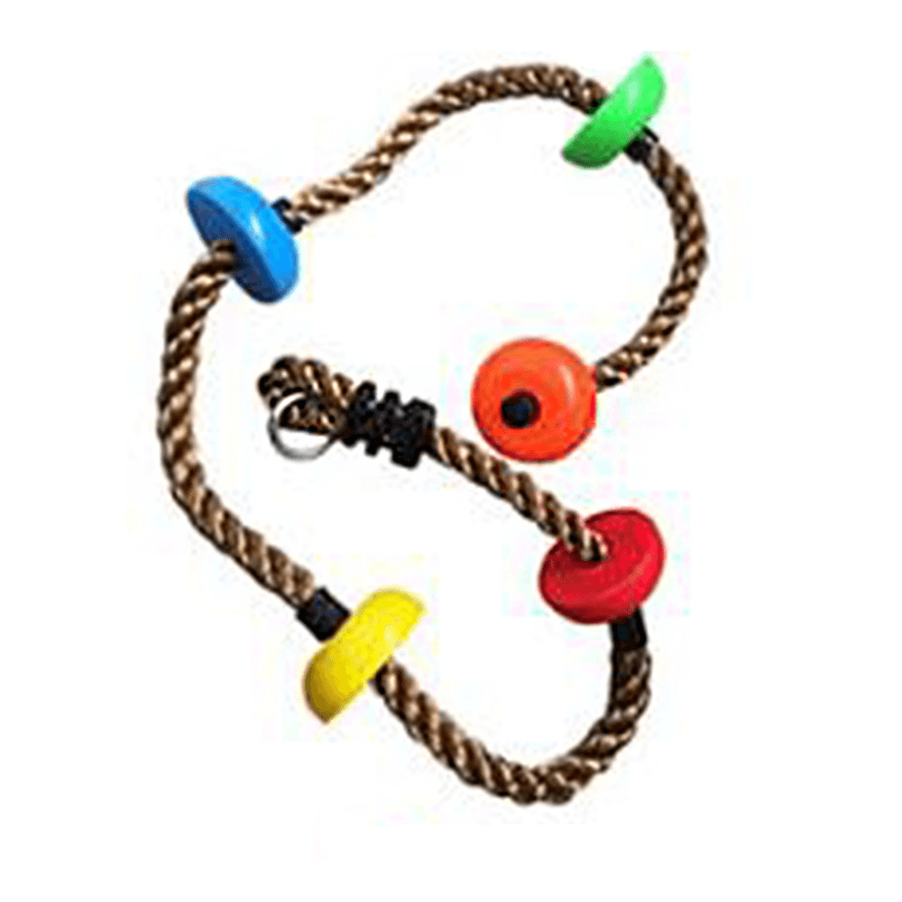 Five Kinds Color of Disc Climbing Rope Outdoor Discovery Toy for Children Sports