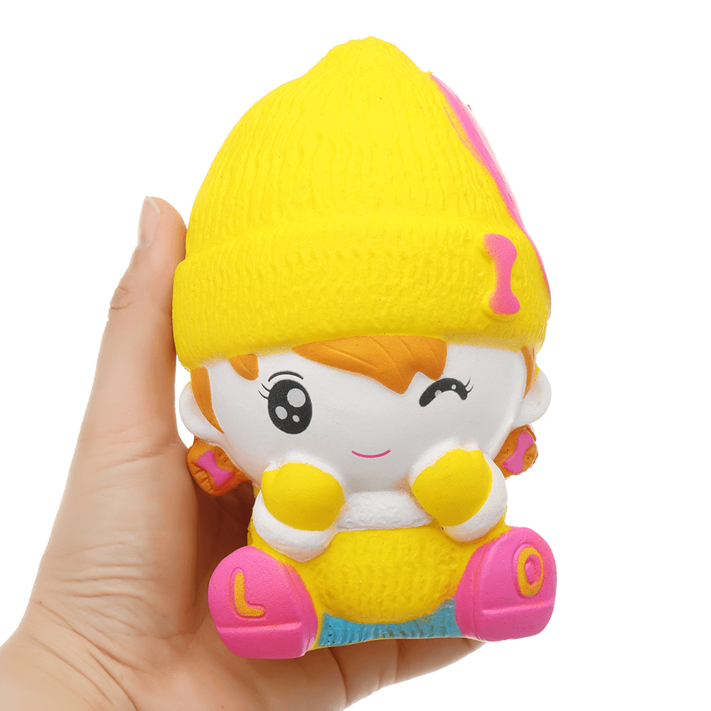 Snowman Girl Squishy Scented Squeeze Slow Rising Toy Soft Gift Collection Gift