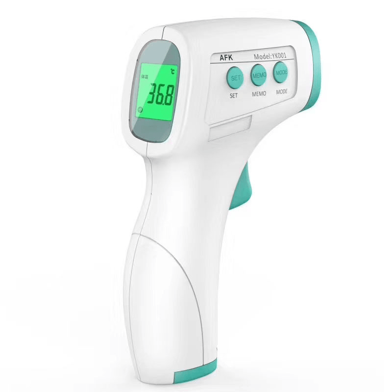 CE/FDA Certificated Portable Forehead Electronic IR Infrared Thermometer Non-Contact LCD Digital Temperature Fever Measurement Tester for Baby Adult Child Digital Thermometer