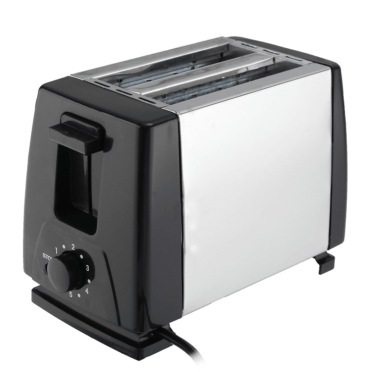 MONDA Electric Automatic 2 Slice Bread Toaster Oven Toaster Sandwich Maker Grill Machine