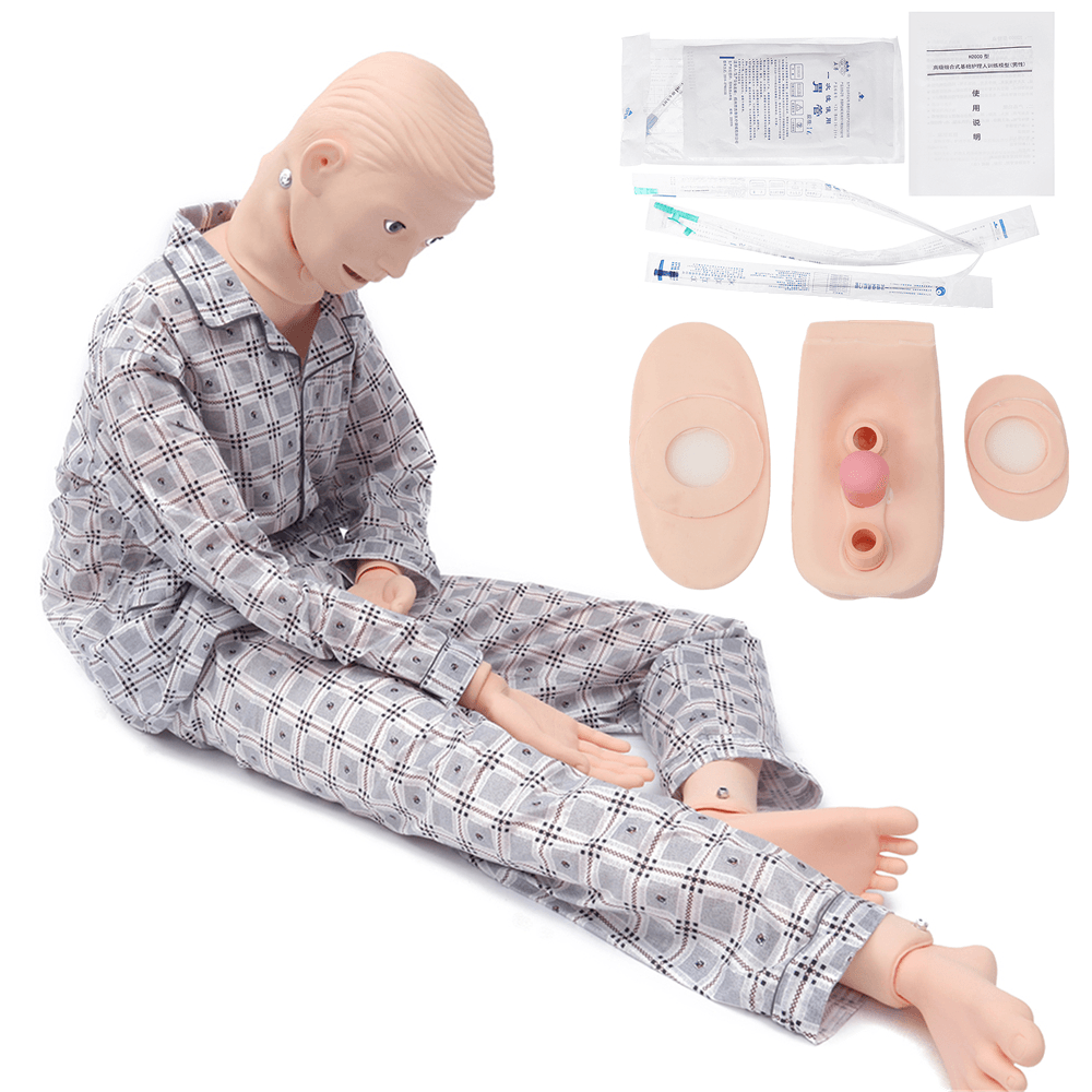 1Pc Erweiterte Multi-Funktionale Pflege Training Männliche Puppe Medizinische Modell Mannequin Patienten