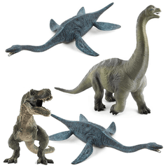 Large Brachiosaurus Dinosaur Toy Realistic Solid Plastic Diecast Model Gift to Kids