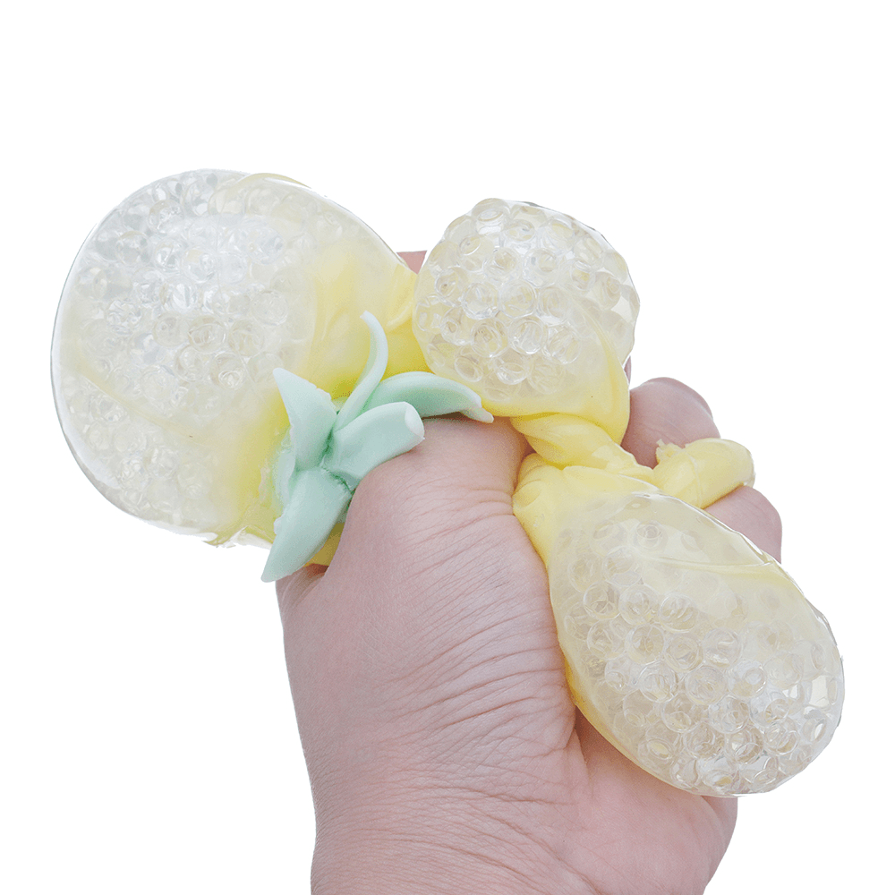 Squishy Multicolor Pineapple Stress Reliever Ball 11*7.5CM Squeeze Stressball Party Bag Fun Gift