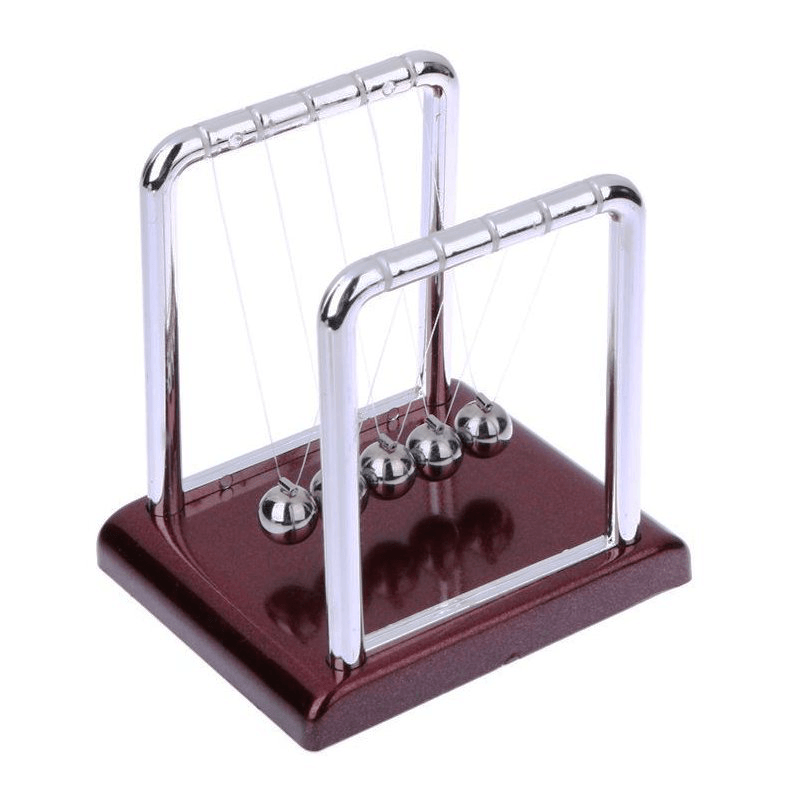 Newton Cradle Balance Steel Ball Physics Science Pendulum Development Educational Desk Toy Valentines Gift