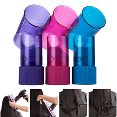 4 Colors Wind Spin Curl Hair Dryer Curl Diffuser Magic Tube Styling Hair Tools