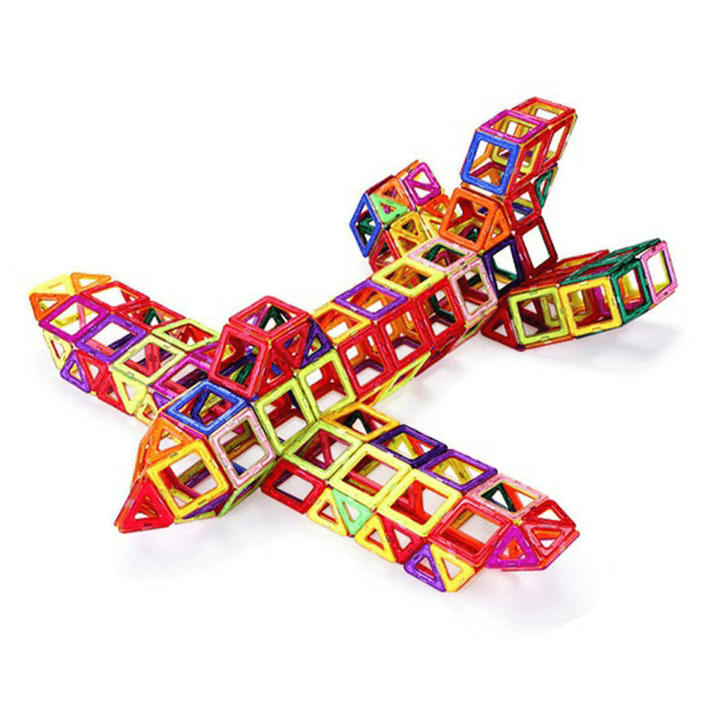 110/120/128Pcs Magnetic Building Block Package Children'S Early Education Puzzle Variety Toys