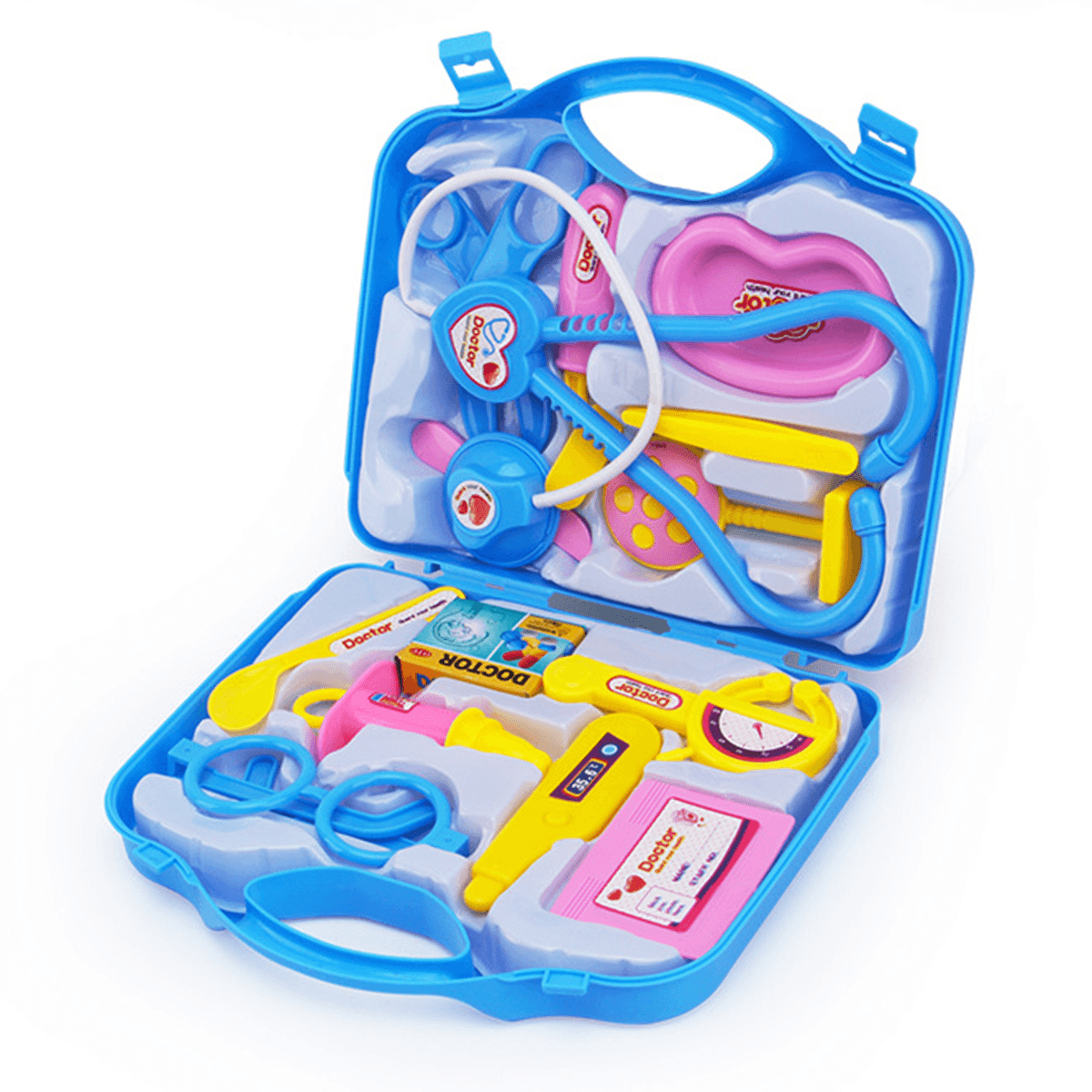 15 Pcs ABS Material Simulation Kids Childrens Role Play Pretend Doctor Nurses Set Toys