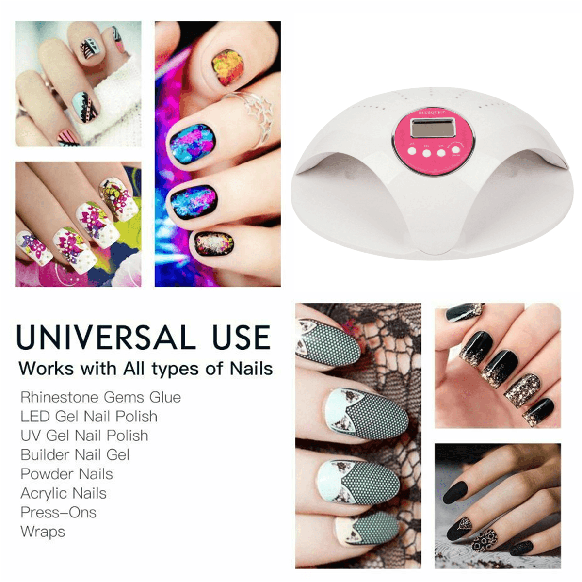 Timing Nail Polish Nail Dryer Machine Automatic Induction Led Nail Light