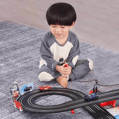 1:52 Track Toys Handle Remote Control Car Toy Race Car Kid'S Developmental Toy