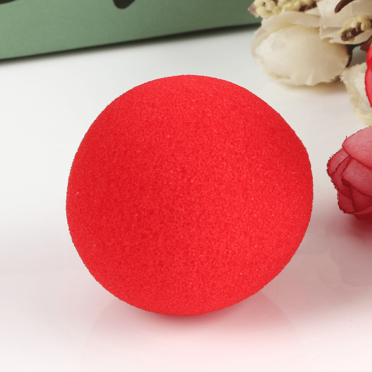 1PC Close up Magic Street Trick Soft Sponge Ball Magic Props Clown Nose