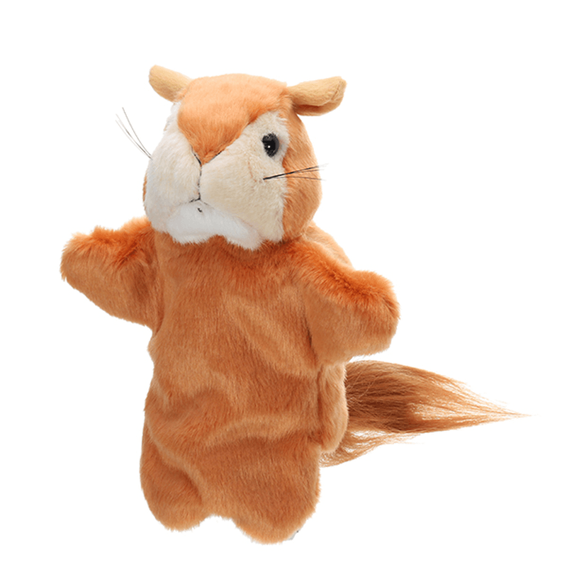 27 cm peluche scoiattolo fiabe burattino a mano classico per bambini figura giocattoli peluche animale