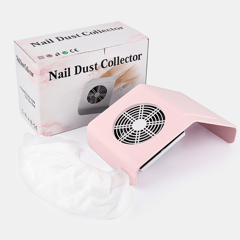 Nail Dust Suction Collector Manicure Machine Tools Collecting Bag Fan Vacuum Cleaner for Nail Cleaner Tool