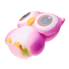 Galaxy Owl Squishy 12.5*12*7Cm Sweet Soft Slow Rising Collection Gift Decor Toy Original Packaging