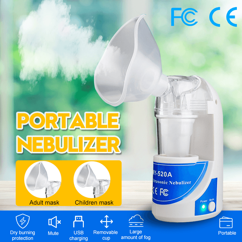 Mini Portable Nebulizer Inhaler Nebulizer for Children Adult Atomizer Nebulizer for Asthma Beauty Machine