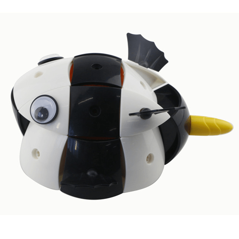 Parcae NS002 90PCS Magnetic Magic Wisdom Ball Black White Penguin Blocks Various Deformation Toys