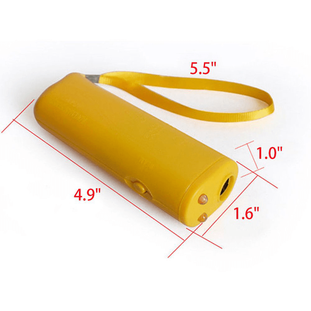 3 in 1 anti Barking Stop Bark Ultrasonic Pet Dog Repeller Training Device Pet Trainer with LED