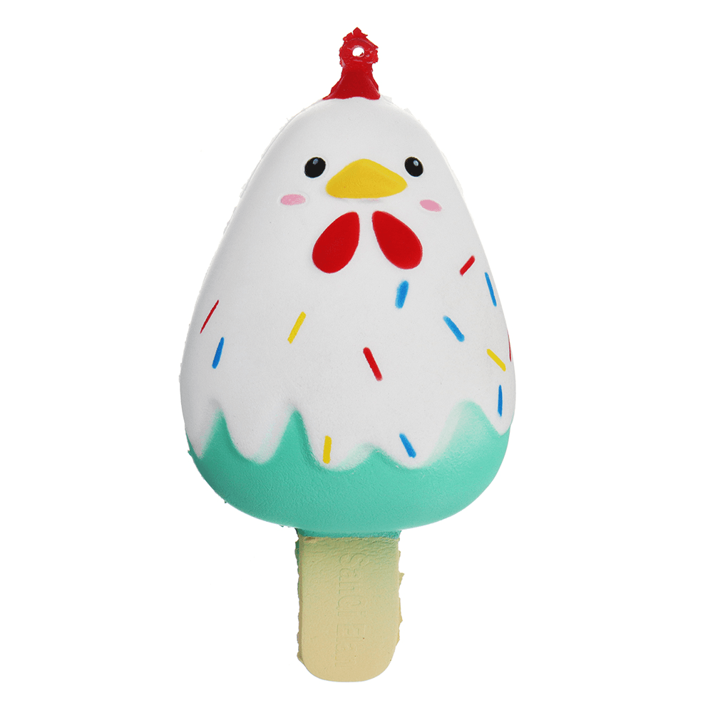 Sanqi Elan Chick Popsicle Ice-Lolly Squishy 12*6CM Licensed Slow Rising Soft Toy with Packaging