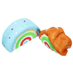 Eric Squishy Rainbow Cake 10Cm Slow Rising Original Packaging Collection Gift Decor Toy