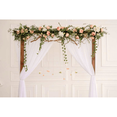 1.2X0.8M Romantic Wedding Photography Backdrop Flowers Wall Party Photo Background Cloth Decoration Props