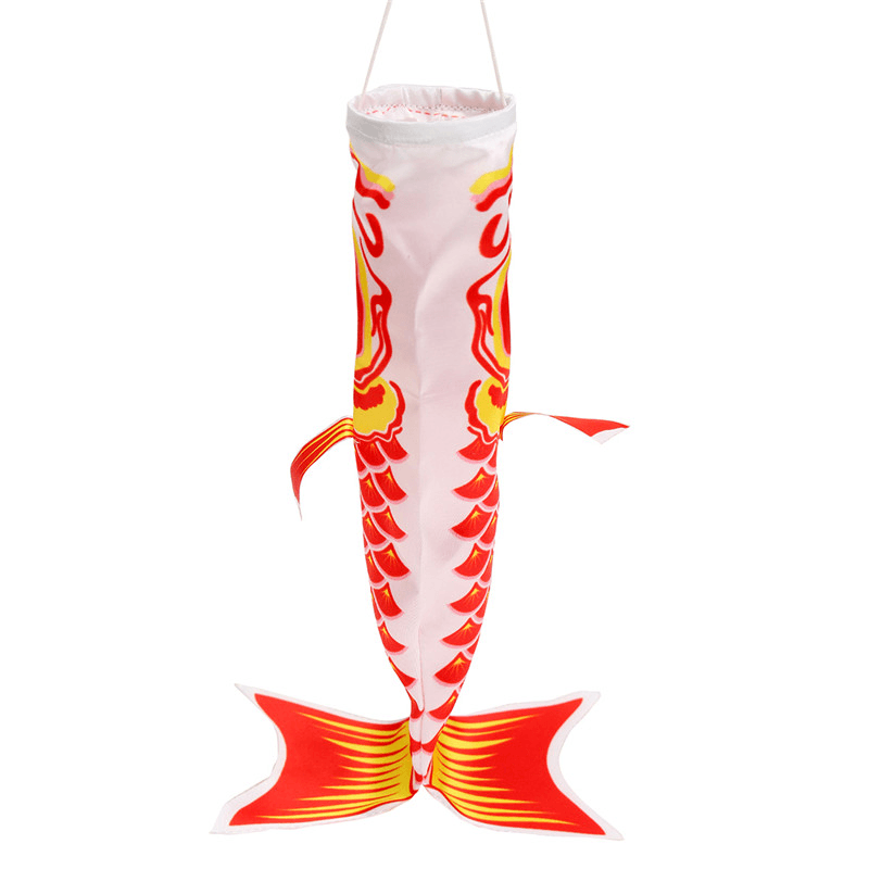 40Cm Japanese Style Koi Nobori Carp Flag Wind Sock Koinobori Fish Waterproof Kite Mascot Crafts Hanging Decor