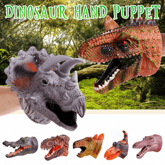 Simulation Dinosaur Crocodile Hand Puppet Gloves Toys