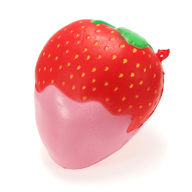 Squishy Rainbow Jam Chocolate Strawberry Jumbo 10Cm Soft Slow Rising Fruit Collection Gift Decor Toy