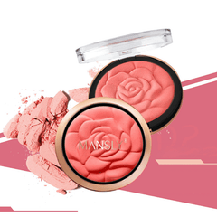 Blush Fashion Flower Shaped Blusher Powder Makeup Cosmetic Natural Blush Powder Blush Palette Face Makeup Peach Blushes