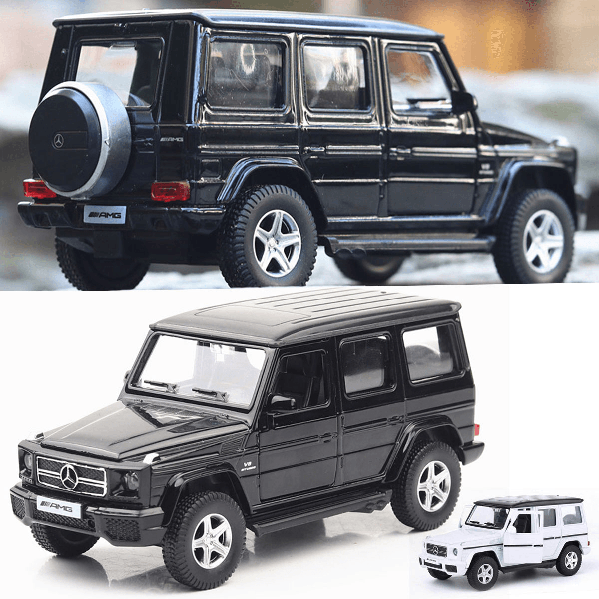 1:36 Mercedes Ben G63 Alloy Pull Back Car Diecast Model Toy