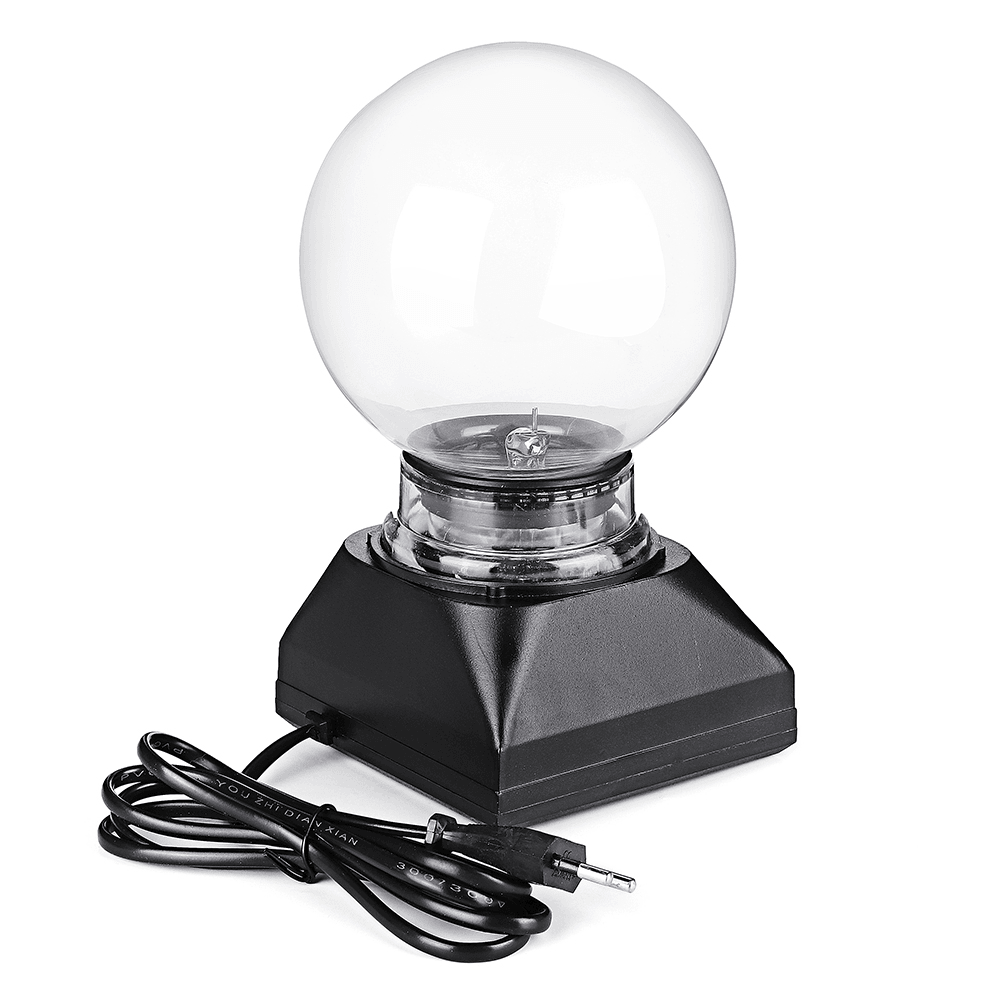 5 Zoll Musik Plasma Ball Kugel Licht Kristall Licht Magische Schreibtischlampe Neuheit Bule Licht Home Decor