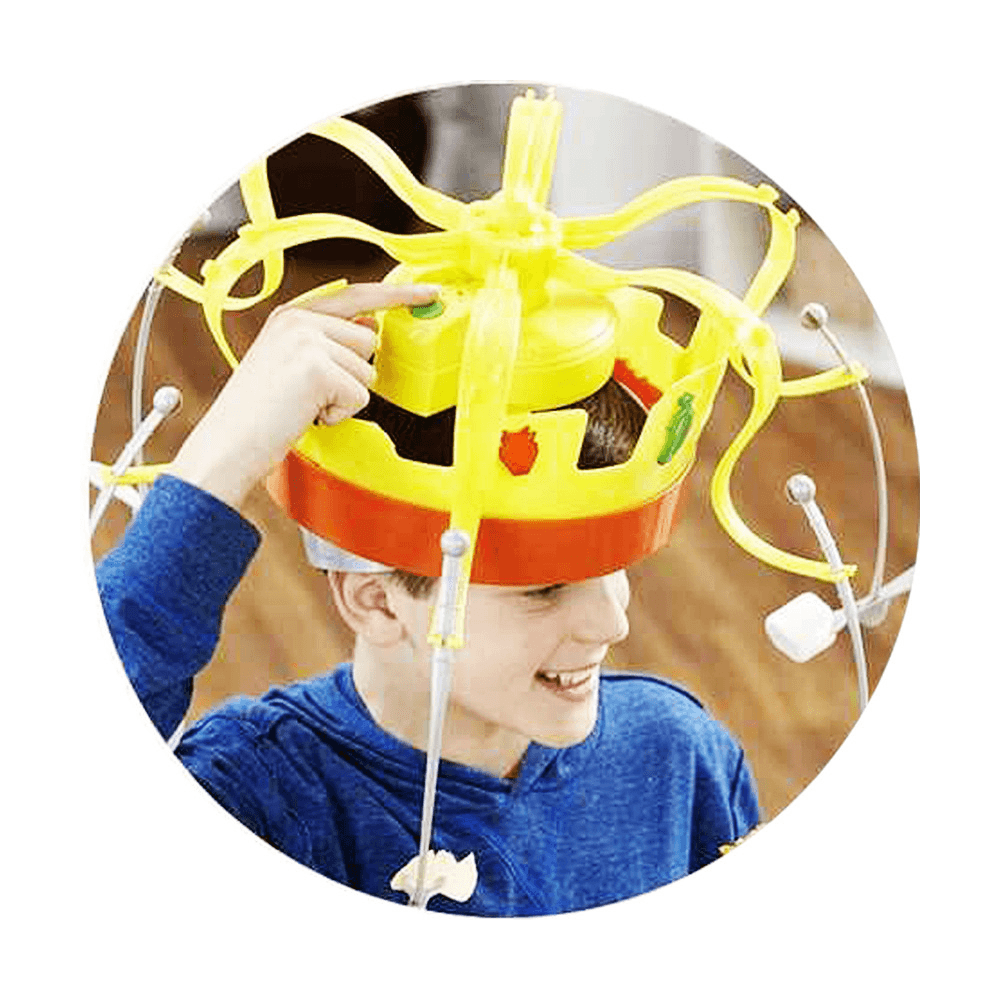 Kreative rotierende Chow Crowns Hut Spinning Crown Snacks Party Neuheit Eltern-Kinder Interaktives Spiel Witze Spielzeug für Kinder Erwachsene Geschenk