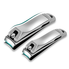 Y.F.M® Stainless Steel Nail Clipper Fingernail Cutter anti Splash Manicure Tool with Nail File