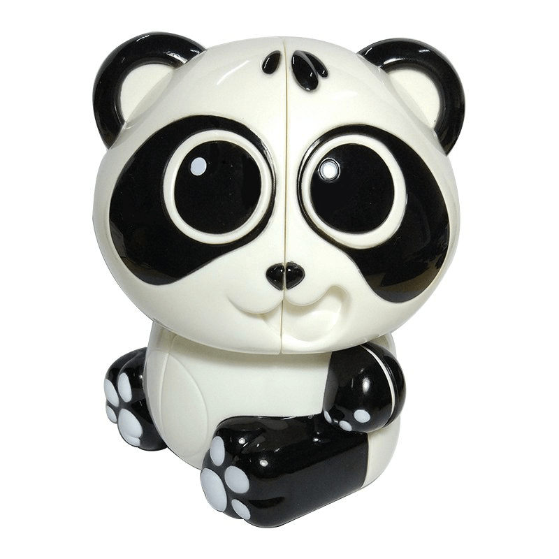 Magic Panda Cube Block Shape Speed Professional Puzzle Novelties Toys